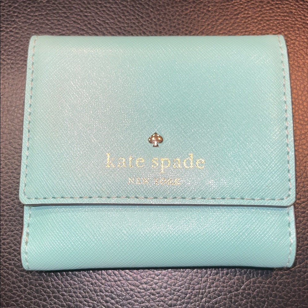 Kate Spade Turquoise Wallet - Picture 2 of 6